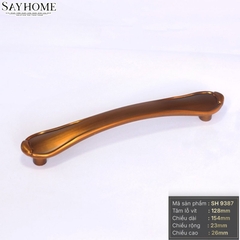 Tay nắm tân cổ điển Vintage màu đồng SH9387