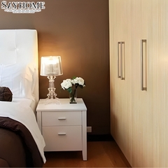 Tay nắm tủ hiện đại màu inox bóng mờ SH023