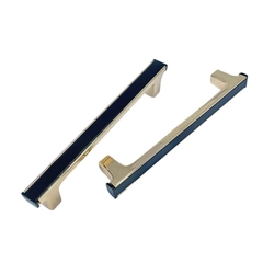 Tay nắm tủ hiện đại màu vàng đen SH5652