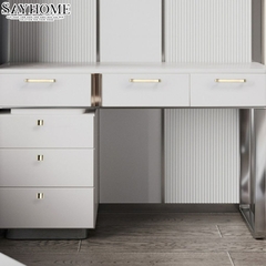 Tay nắm tủ hiện đại màu vàng gold SH3306