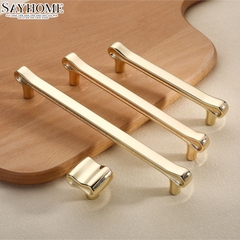 Tay nắm tủ hiện đại màu vàng gold SH3306