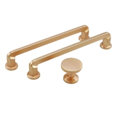 Tay nắm tủ hiện đại màu vàng gold SH5508