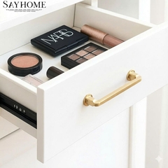 Tay nắm tủ hiện đại màu vàng gold SH5508