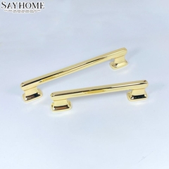 Tay nắm tủ hiện đại màu vàng gold SH8041