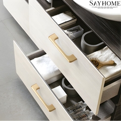 Tay nắm tủ hiện đại màu vàng gold SH8956