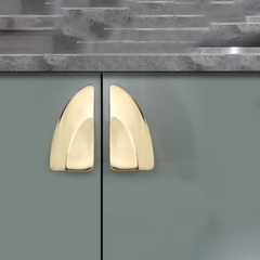 Tay nắm tủ hiện đại màu vàng gold SH8989