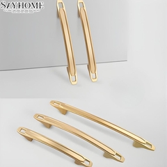 Tay nắm tủ tân cổ điển màu vàng gold SH1050