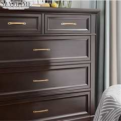 Tay nắm tủ tân cổ điển màu vàng gold SH1050