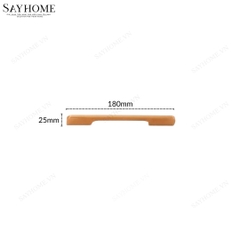 Tay nắm tủ hiện đại màu vàng và đen SH5511