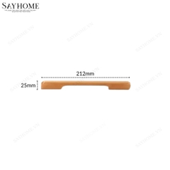Tay nắm tủ hiện đại màu vàng và đen SH5511