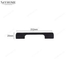 Tay nắm tủ hiện đại màu vàng và đen SH5511