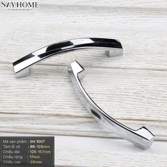 Tay nắm tủ hiện đại màu inox SH1007