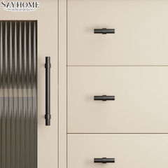 Tay nắm đũa hiện đại màu đen mờ SH1362