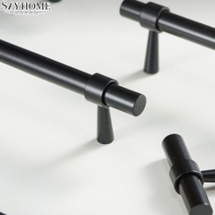 Tay nắm đũa hiện đại màu đen mờ SH1362