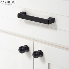 Tay nắm tủ hiện đại màu đen mờ SH5505