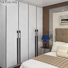 Tay nắm tủ hiện đại màu vàng và đen SH5511