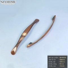 Tay nắm tủ tân cổ điển Vintage màu đồng SH8329