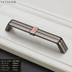 Tay nắm tủ hiện đại màu đồng SH8889
