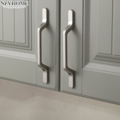 Tay nắm tủ hiện đại màu be SH8895