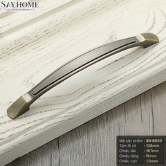 Tay nắm tủ tân cổ điển vintage màu đồng SH8930