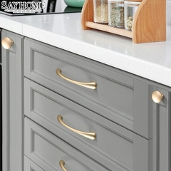 Tay nắm tủ hiện đại màu vàng gold SH8958