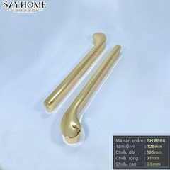 Tay nắm tủ hiện đại màu vàng gold SH8988