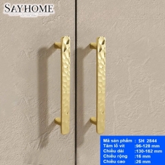 Tay nắm tủ hiện đại vàng gold 18k SH2844