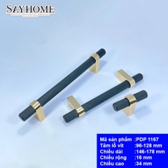 Tay nắm tủ hiện đại phong cách châu âu PDP1167