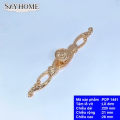 Tay nắm tủ cổ điển phong cách châu âu PDP1441