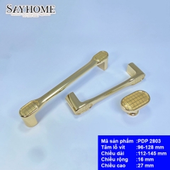 Tay nắm tủ hiện đại phong cách châu âu PDP2803