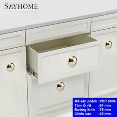 Tay nắm tủ hiện đại hợp kim kẽm cao cấp PDP8006