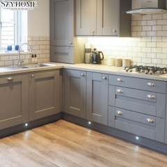 Tay nắm tủ hiện đại bán nguyệt màu inox SH0423