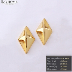 Núm tủ hiện đại màu vàng gold SH1004