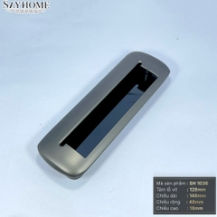 Tay nắm âm tủ hiện đại màu xám đen SH1036