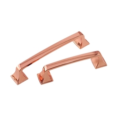 Tay nắm tủ hiện đại màu vàng hồng Rose Gold SH104