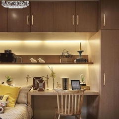 Tay nắm tủ hiện đại màu vàng mờ SH1050