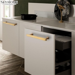 Tay nắm đũa hiện đại màu vàng Gold 18k SH1166