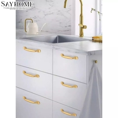 Tay nắm tủ hiện đại màu vàng gold SH1195
