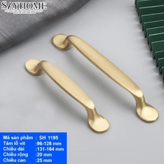Tay nắm tủ hiện đại màu vàng gold SH1195