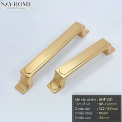Tay nắm tủ tân cổ điển Vintage màu vàng gold SH11V21 tại Thành phố Hồ Chí Minh