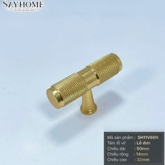 Núm tủ hiện đại màu vàng gold SH11V66N tại thành phố Hồ Chí Minh