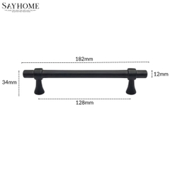 Tay nắm đũa hiện đại màu đen mờ SH1362