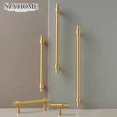 Tay nắm đũa hiện đại màu vàng SH1362