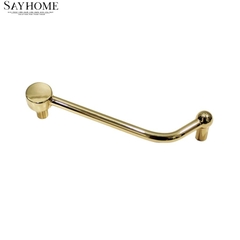 Tay nắm tủ hiện đại màu vàng gold 18k SH1887