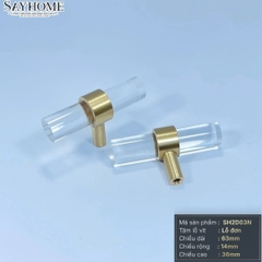 Núm tủ hiện đại Acrylic đế liên kết đồng SH22D03N tại thành phố Hồ Chí Minh