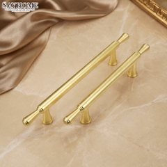 Tay nắm đũa tân cổ điển vintage màu vàng gold SH2342