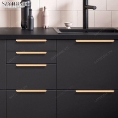 Tay nắm tủ hiện đại màu vàng gold SH260 tại thành phố Hồ Chí Minh
