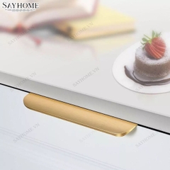 Tay nắm tủ hiện đại màu vàng gold SH260 tại thành phố Hồ Chí Minh