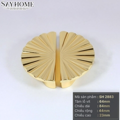 Tay nắm tủ tân cổ điển màu vàng gold SH2883