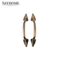 Tay nắm tủ tân cổ điển Vintage màu đồng SH3667